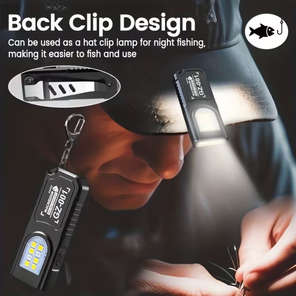 Mini COB LED Keychain Flashlig - đánh giá và giá Outdoor Lighting Electric
